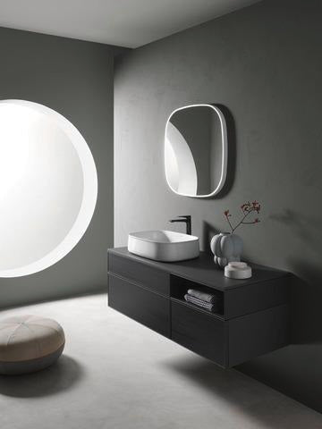 DURAVIT Zencha Aufsatzbecken 550 mm – Weiß, ohne Hahnloch & Überlauf, DuraCeram