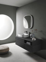 DURAVIT Zencha Aufsatzbecken 550 mm – Weiß, ohne Hahnloch & Überlauf, DuraCeram