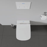 DURAVIT DuraStyle Wand-WC 540 mm spülrandlos mit WonderGliss, weiß