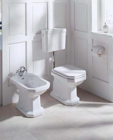 DURAVIT Stand-Bidet Serie 1930 600 mm mit Überlauf, 1 Hahnloch, weiß