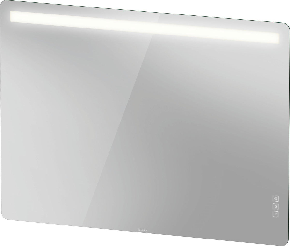 DURAVIT Luv Spiegel 800x1200 mm mit Lichtfeld, Dimmer und Spiegelheizung – Wandmontage