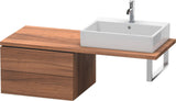 Duravit L-Cube Konsolenunterschrank 620 mm Weiß Matt mit 2 Schubkästen und Tip-on-Technik