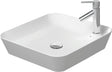 DURAVIT Cape Cod Aufsatzbecken 460 mm – Designer-Waschbecken von Philippe Starck, ohne Überlauf