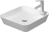 DURAVIT Cape Cod Aufsatzbecken 460 mm – Designer-Waschbecken von Philippe Starck, ohne Überlauf