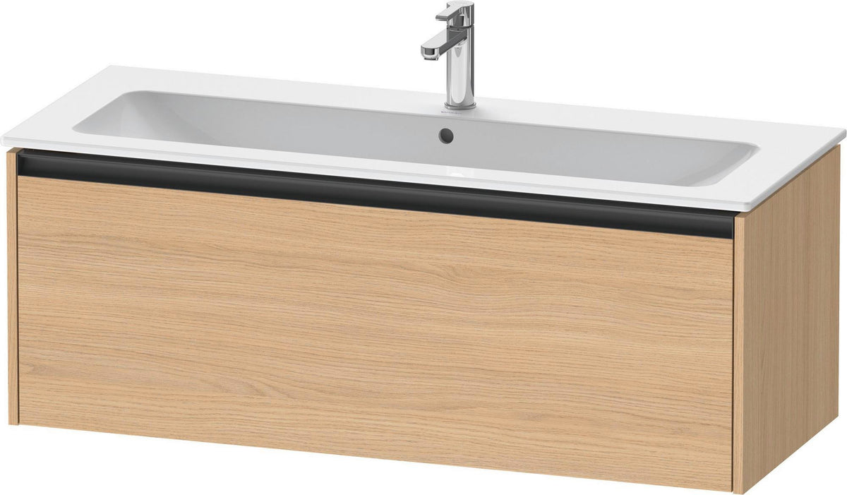 DURAVIT Ketho.2 Waschtischunterbau 1210 mm betongrau matt, wandhängend, 1 Auszug