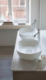 DURAVIT Luv Waschtischunterbau bodenstehend 1733 mm Taupe Seidenmatt 2 Auszüge