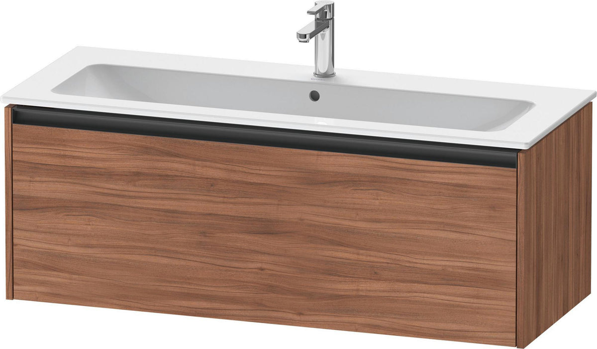 DURAVIT Ketho.2 Waschtischunterbau 1210 mm betongrau matt, wandhängend, 1 Auszug