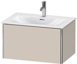 DURAVIT XSquare Waschtischunterbau 710 mm wandhängend – 1 Auszug, s-matt, Eiche massiv