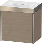 Duravit XViu Waschtischunterbauset 460 mm, 1 Tür, Eiche Schwarz, wandhängend