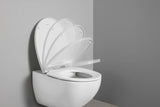 DURAVIT Univavo WC-Sitz Oval Tief 451mm mit Absenkautomatik, Weiß
