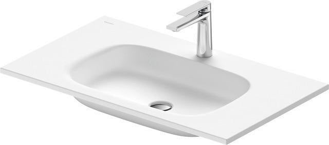 DURAVIT Sivida Möbelwaschtisch 620 mm DuroCast Plus Weiß Seidenmatt ohne Überlauf