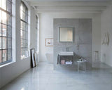 Duravit DuraSquare Metallkonsole mit Handtuchhalter links/rechts in Chrom – 665 mm
