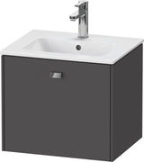 DURAVIT Waschtischunterbau Brioso 520 mm wandhängend weiß matt mit 1 Auszug und Soft-Close