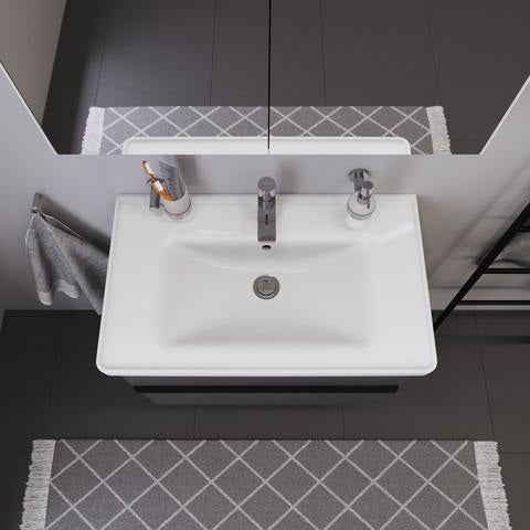 Duravit Spiegelschrank Best mit LED-Beleuchtung, 610 mm, Anschlag links, Soft-Close