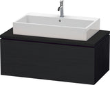 DURAVIT L-Cube Konsolenunterschrank 1020 mm betongrau matt mit 1 Auszug und Tip-on-Technik