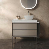 DURAVIT Wave Einhebel-Waschtischmischer XL Bronze Gebürstet ohne Zugstange