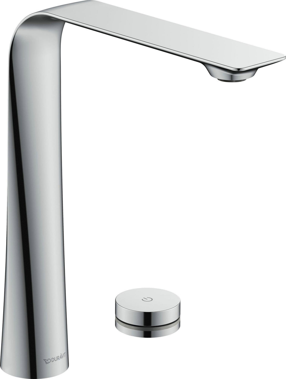 Duravit D.1 2-Loch Waschtischarmatur XL elektronisch mit Einbaunetzteil Chrom