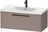 DURAVIT D-Code 2.0 Waschtischunterbau wandhängend 984 mm Weiß Hochglanz mit Auszug und Soft-Close