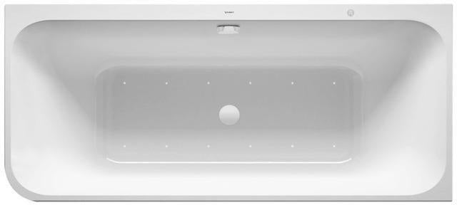 DURAVIT Whirlwanne Happy D.2Plus 1800x800mm Ecke rechts, Air-System, Graphit Supermatt