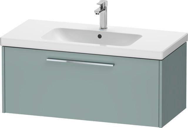 DURAVIT D-Code 2.0 Waschtischunterbau wandhängend 984 mm Weiß Hochglanz mit Auszug und Soft-Close