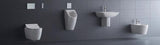 DURAVIT C.1 Einhebel-Bidetmischer Schwarz Matt 121 mm mit Zugstangen-Ablaufgarnitur