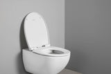 DURAVIT Univavo WC-Sitz Oval Tief 451mm mit Absenkautomatik, Weiß