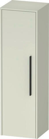 Duravit D-Code Halbhochschrank 400x360x1320 mm, 1 Tür links, Weiß Matt