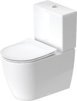 DURAVIT Soleil by Starck Stand-WC Kombi 650 mm, spülrandlos, weiß, inkl. Befestigung
