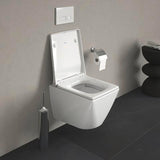 DURAVIT WC-Sitz Design Classics Viu Comp. Weiß mit Edelstahl-Scharnieren, ohne Absenkautomatik