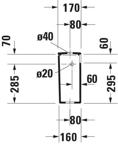 DURAVIT DuraStyle Spülkasten mit WonderGliss, Dual Flush, Anschluss rechts/links, weiß