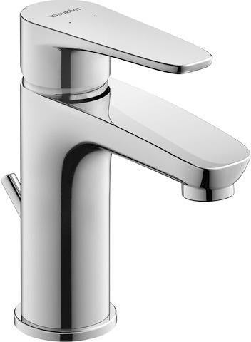 DURAVIT B.1 Einhebel-Waschtischmischer mit Zugstange, Chrom – 101 mm Ausladung