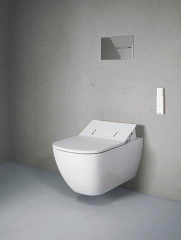DURAVIT SensoWash Slim Dusch-WC-Sitz für Happy D.2 – mit Fernbedienung & Durchlauferhitzer