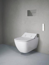 DURAVIT Happy D.2 Wand-WC 620 mm spülrandlos Tiefspüler weiß für Dusch-WC