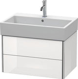 Duravit XSquare Waschtischunterbau 684 mm wandhängend mit Schubkasten und Siphonausschnitt