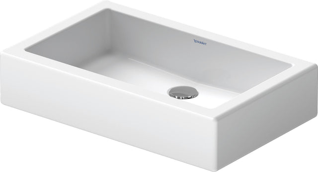 Duravit Vero Aufsatzbecken 600 mm weiß geschliffen ohne Überlauf ohne Hahnloch