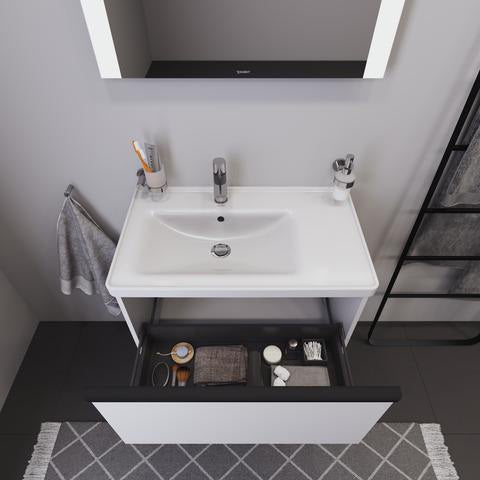 DURAVIT Licht & Spiegel Wandspiegel 1300x700mm mit LED-Beleuchtung und Sensorschalter – Weiß