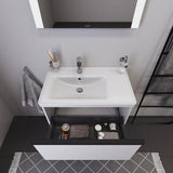 DURAVIT Licht & Spiegel Wandspiegel 1300x700mm mit LED-Beleuchtung und Sensorschalter – Weiß