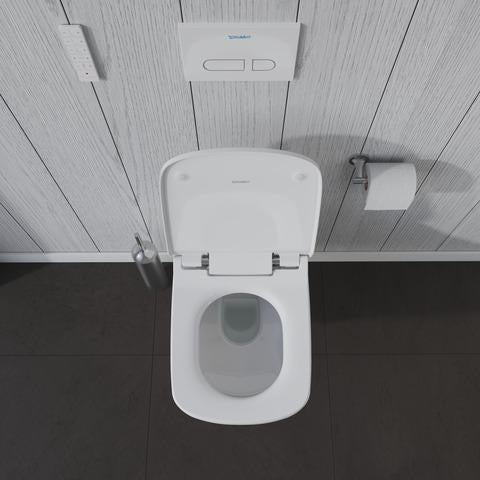 DURAVIT SensoWash Slim Dusch-WC-Sitz für DuraStyle, weiß, mit Fernbedienung & Durchlauferhitzer