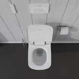 DURAVIT SensoWash Slim Dusch-WC-Sitz für DuraStyle, weiß, mit Fernbedienung & Durchlauferhitzer