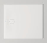 DURAVIT Tempano Duschwanne 900x750x40 mm Weiß mit Antislip – rechteckig, flacher Einbau
