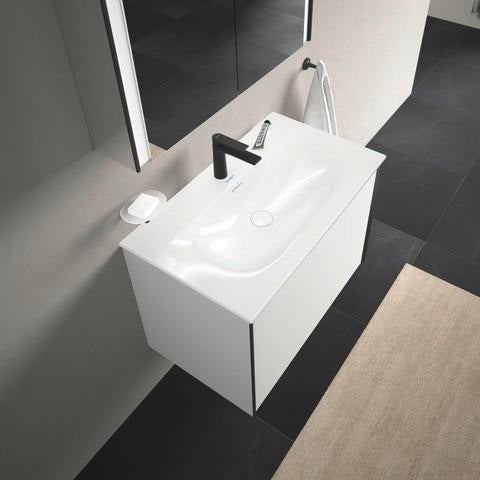 Duravit Viu Möbelwaschtisch 830 mm, weiß, mit Überlauf und Hahnlochbank