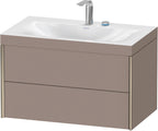 Spanplatte / sonstige / m.Viu,2Schk.,503x800x480mm 2Hl,champagner m./basalt matt,Rahmen C