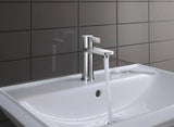 Duravit D-Neo Waschtisch 550 mm weiß mit Überlauf und WonderGliss