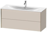 Duravit Waschtischunterbau XVIU 1210x557x480mm 2 Schubkästen Pro Cha ma ta s-matt