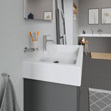 DURAVIT Waschtisch Vero 800 mm mit Überlauf, 1 Hahnloch, weiß – Wandmontage