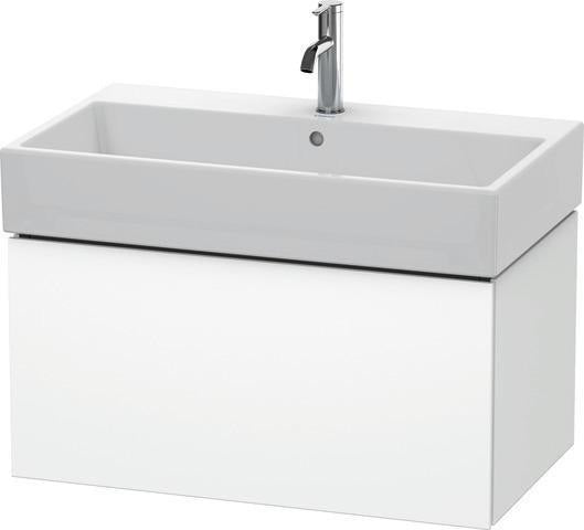 Duravit L-Cube Waschtischunterbau 784 mm taupe supermatt mit Tip-On-Technik