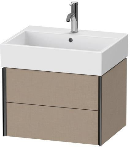 Duravit Waschtischunterbau XVIU 584 mm 2 Schubkästen Strukturmatte s-matt