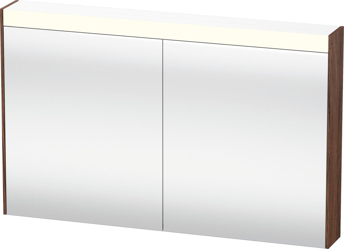 Duravit Brioso Spiegelschrank 1220 mm Weiß matt – LED-Beleuchtung, 2 Türen, Soft-Close