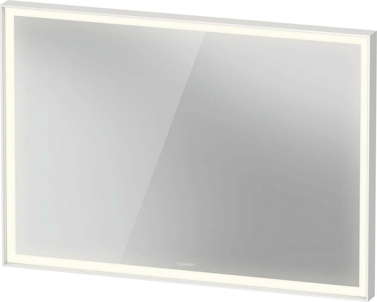 DURAVIT L-Cube Lichtspiegel 650x700 mm, graphit matt, LED, Sensorschalter, IP44