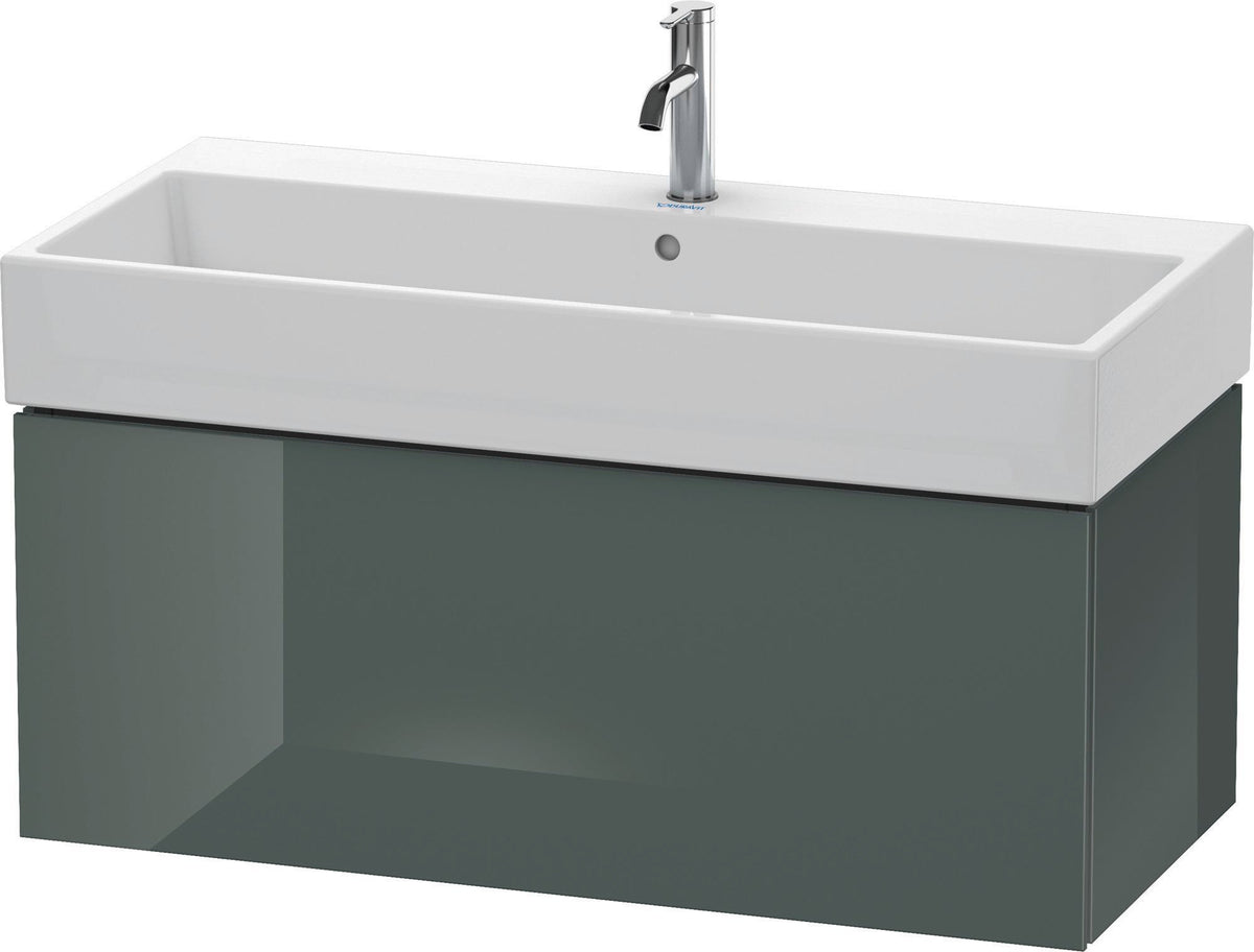 Duravit L-Cube Waschtischunterbau 984 mm Amerikanisch Nussbaum mit 1 Auszug